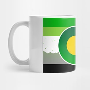 Colorado Flag Aro Aromantic Pride Mug